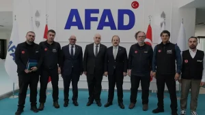 AFAD Başkanı Ali Hamza Pehlivan Filistin’in Ankara Büyükelçisi ile bir araya geldi