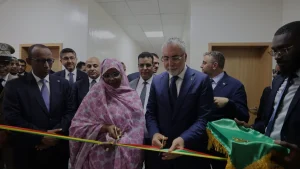 Bakan Işıkhan Moritanya’da iş sağlığı laboratuvarını açtı