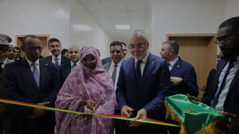 Bakan Işıkhan Moritanya’da iş sağlığı laboratuvarını açtı