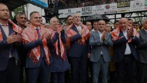 Bakan Işıkhan Muğla Seydikemer Seki Yağlı Güreşlerinde konuştu