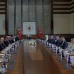 Cumhurbaşkanı Erdoğan şehit aileleri ve gazilerle Külliyede buluştu