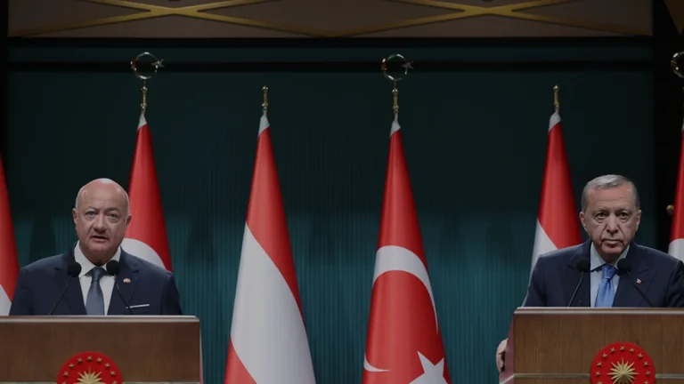 Erdoğan Avusturya ile ticaret hacmi için 5 milyar dolar hedefini açıkladı