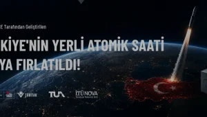 Türkiye’nin yerli atomik saati uzaya gönderildi RAFS dönemi