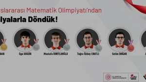 Uluslararası Matematik Olimpiyatında Türkiye’den 6 madalya